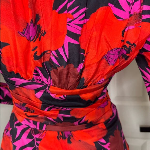 Floral Red and Pink Women's Top - Picture 11 of 16